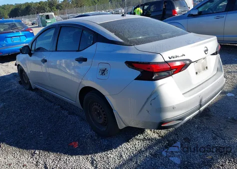 2020 Nissan Versa S Xtronic Cvt z USA, uszkodzony, nr VIN 3N1CN8DVXLL881237